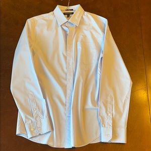 MENS BANANA REPUBLIC SLIM FLEX FIT LIGHT BLUE